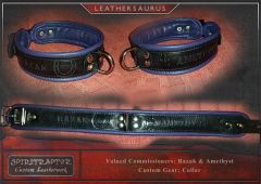 Cowhide/Nappa Collar