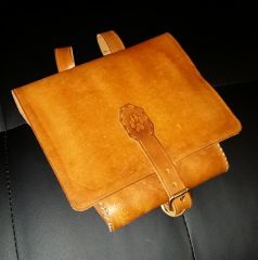 Cowhide Sketchbook Holder
