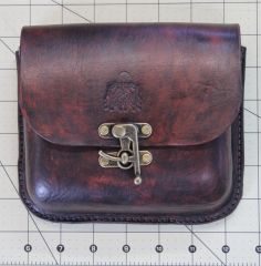 Front Side of Finished Pouch - Closed
