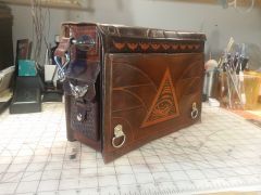 Bag rear corner