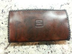Clutch purse-back