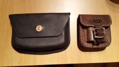 wet moulded purse and cigarette case