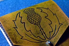 Scottish Thistle Belt Pouch 1