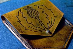 Scottish Thistle Belt Pouch 2