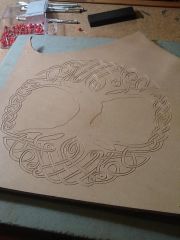 Carved