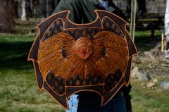 Leather Fantasy Shield