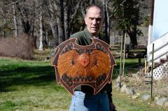 Leather Fantasy Shield