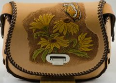 Purse, Butterfly with Daisies