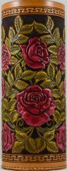 Roses Leather Vase 1 of 4 views