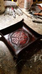 Valet Tray to be a graduation gift for a young fireman who just graduated his fire academy