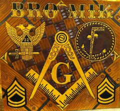 Freemason Plaque