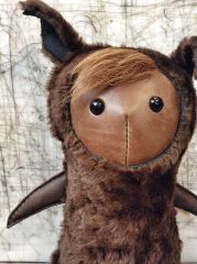 Leather Monster plush