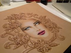 air brushing the face