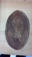 Toolled picture of a Coal Miner