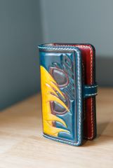 veg tan wallet