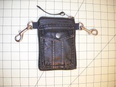 Belt loop purse