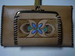 Clutch Purse, Veiner with Camoflage, Back