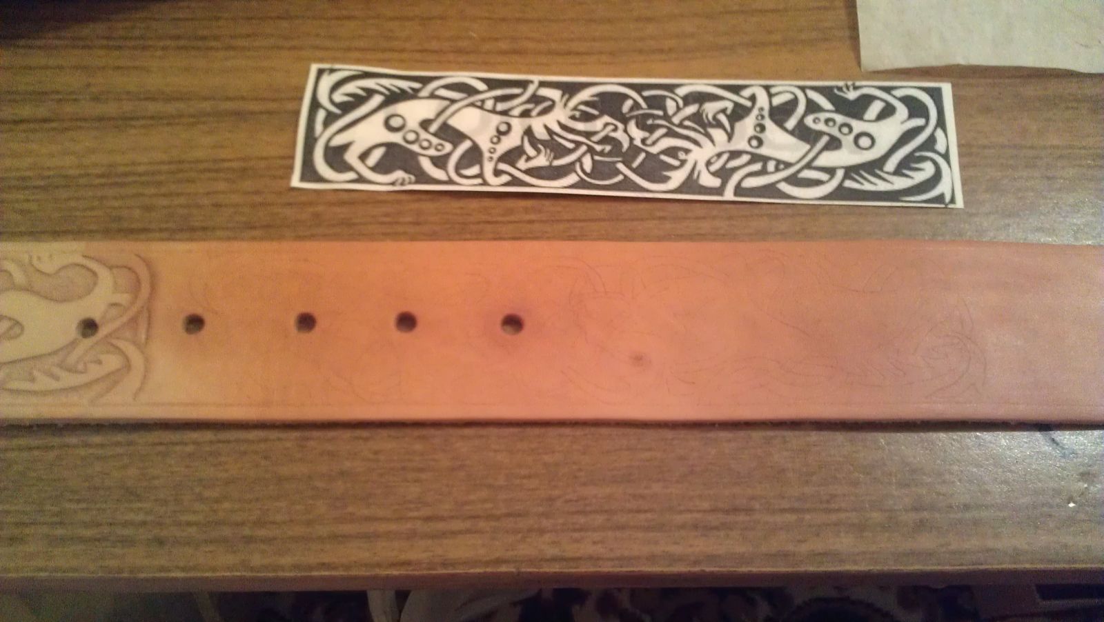 Celtic style belt