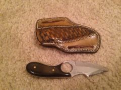 pancake sheath and knive
