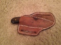 Pancake sheath back