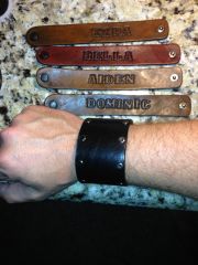 couple of bracelets I made