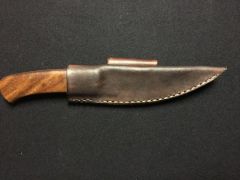Horizontal knife sheath made for a friend