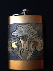 flask for my wife...note the copper and flowers lol
