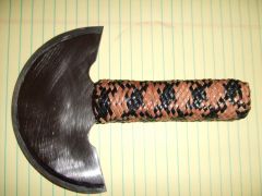 Braided handle Head knife