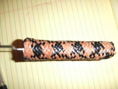 Braided Handle Head Knife