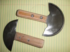 Blades with oak handles