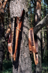 Leather set for airsoft (western style)