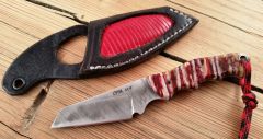Detail/Trim knife with Mammoth Tooth handle