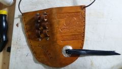 Turkey with Concho Butt Stock Cover