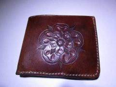 Yorkshire rose wallet