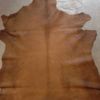 REVERSIBLE BROWN GENUINE LAMBSKIN LEATHER HIDES WITH A RUSTIC FINISH IN FULL LEATHER SKINS