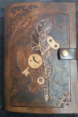 Hand Carved Steampunk Refillable