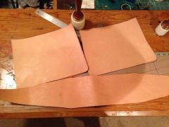 purse being made
