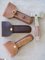 small hatchet holsters for my Dad, nephew and cousin