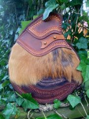 Bag "Leaf and Crochet"