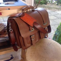 First attempt at a large mans bag