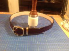 Lined belt