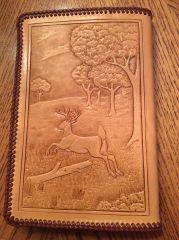 Deer carving