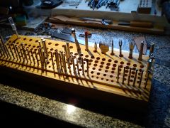 Stamps tool rack