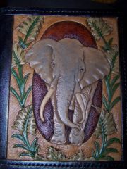 elephant notepad journal cover