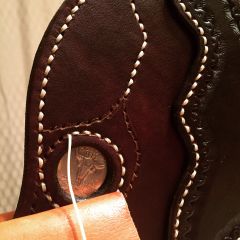 Stitching the Vaquero holster