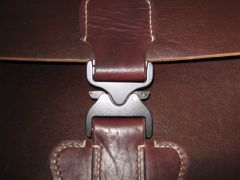 Close up of the buckle