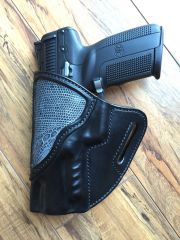 Avenger style with lizard inlay