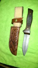 boot knife with sheath