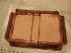 8 oz veg tan and goat skin- contact cement