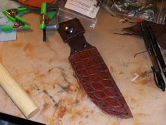 Alligator Knife Sheath